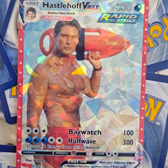 Hasselhoff Pokemon Card - Picture 7 of 8